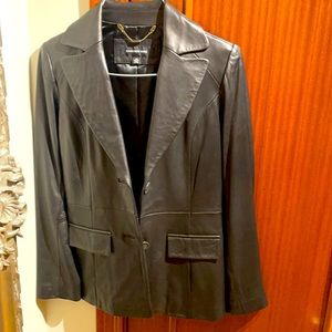 Leather Jacket, size XS